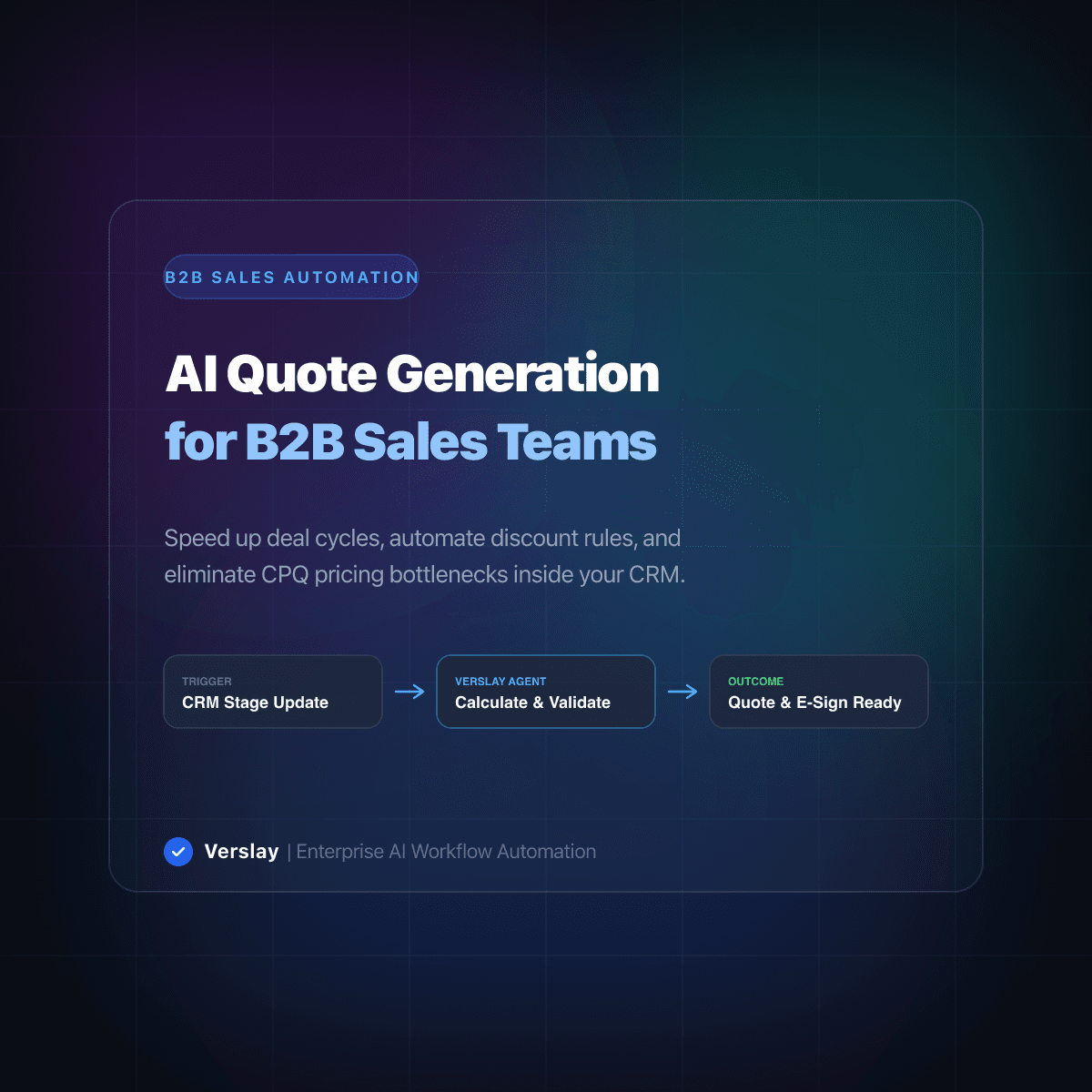 AI Quote Generation for B2B Sales Teams: Speeding Up Deal Cycles and Eliminating CPQ Bottlenecks