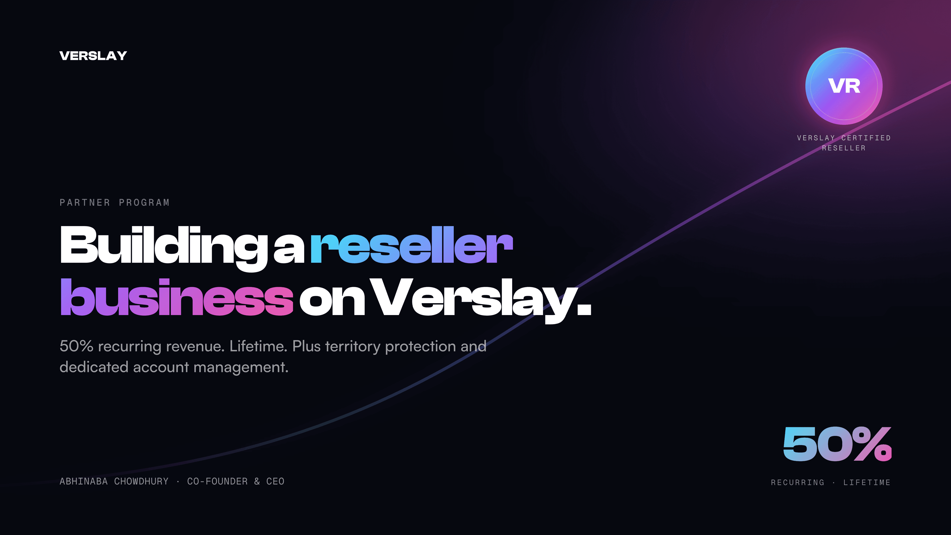 Building a Reseller Business on Verslay