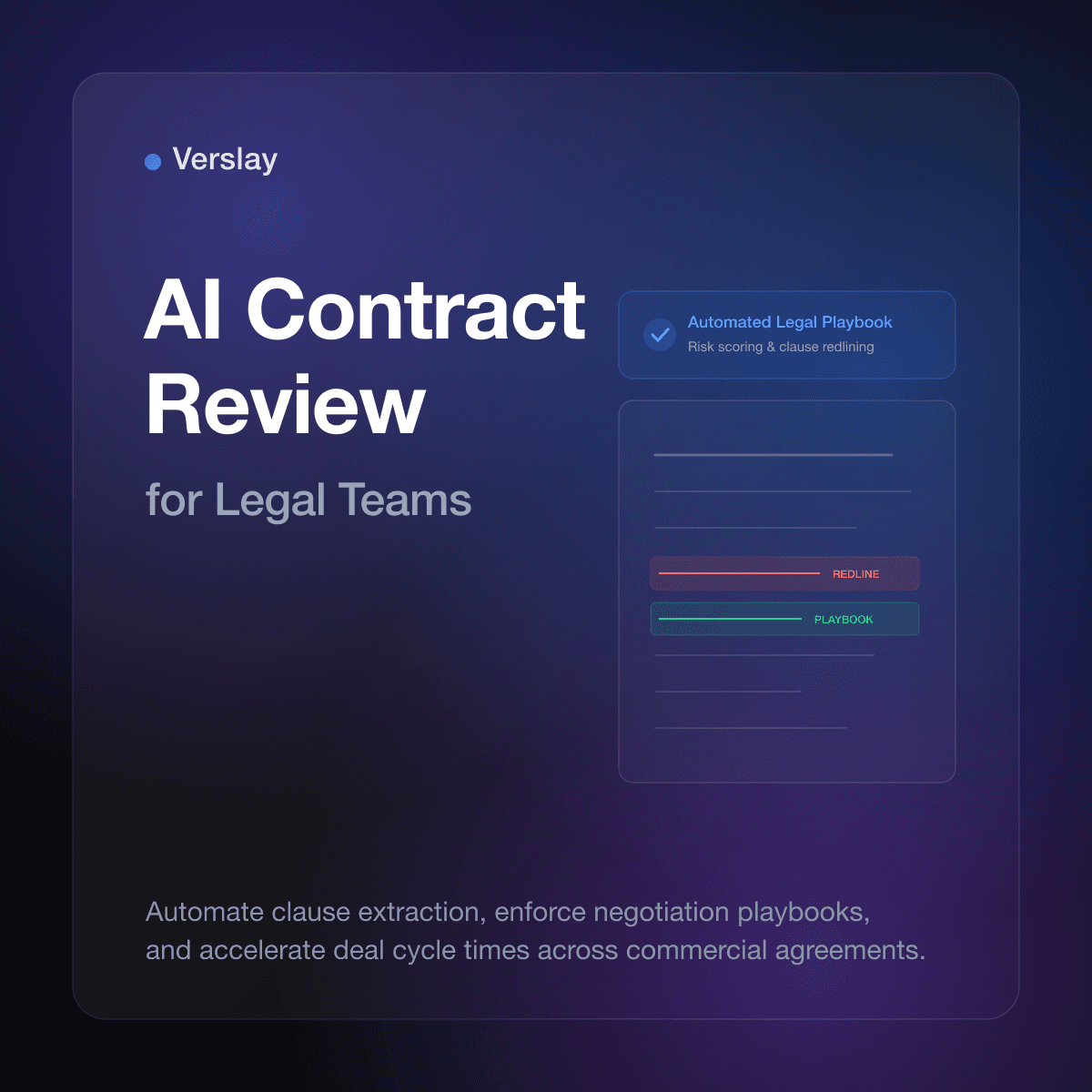 AI Contract Review for Legal Teams: Automating Risk Analysis, Redlining, and Clause Extraction