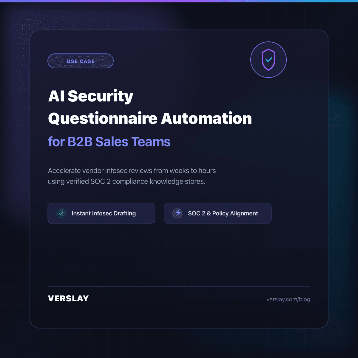 AI Security Questionnaire Automation for B2B Sales: Accelerating Deal Cycles Safely