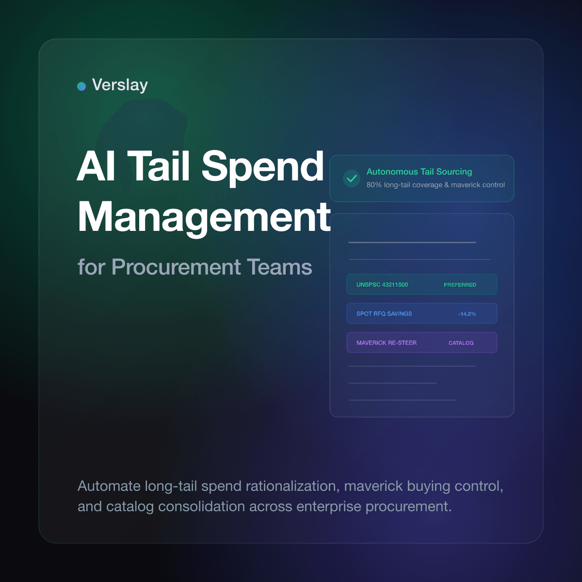 AI Tail Spend Management for Procurement Teams: Automating Long-Tail Spend Rationalization, Maverick Buying Control, and Catalog Consolidation