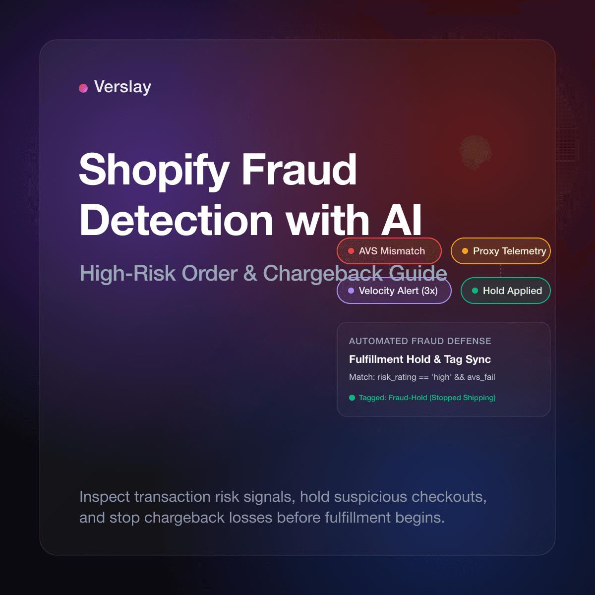 Shopify Fraud Detection with AI: Practical Store Guide